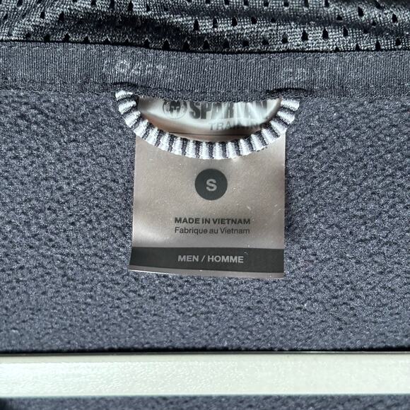 Spartan Training Men’s Small Black Zip Up Hoodie Jacket - Picture 3 of 7